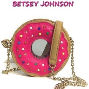 Betsey Johnson Donut & Sprinklez crossbody purse